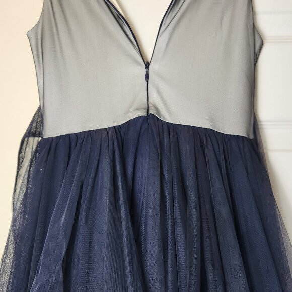 Tulle Layered Princess Dress for Girls Bonnie Jean Floral Bodice - Picture 3 of 6